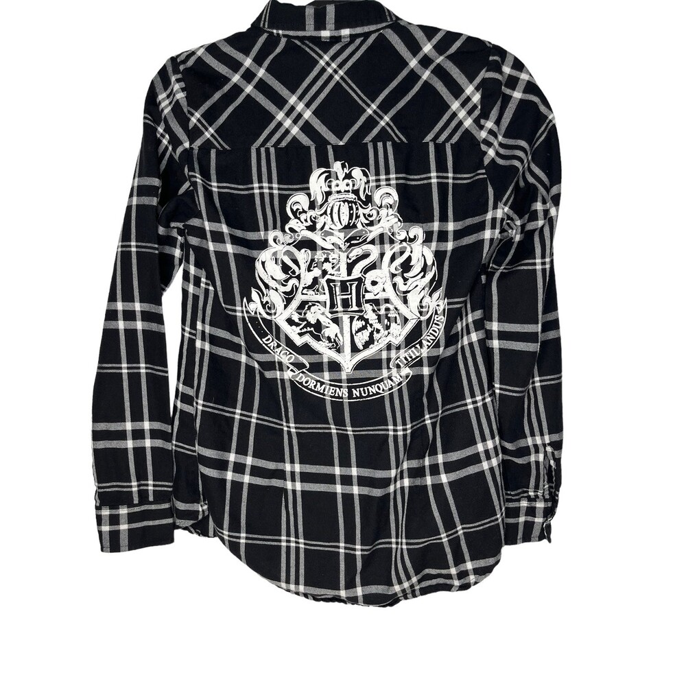 Harry Potter Hogwarts Plaid Camp Shirt Hot Topic